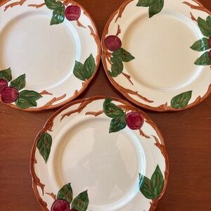 Franciscan Apple Ware Plates 9.5”